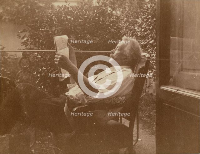 Félix Nadar in Florence, 1883. Creator: Unknown.