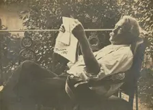 Félix Nadar in Florence, negative 1883; print about 1900. Creator: Unknown