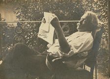 Félix Nadar in Florence, negative 1883; print about 1900. Creator: Unknown