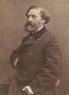 Félix Pyat, littérateur, auteur dramatique, negative 1855-1859; print 1870-1879. Creator: Nadar