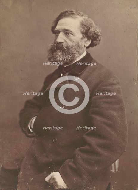 Félix Pyat, littérateur, auteur dramatique, negative 1855-1859; print 1870-1879. Creator: Nadar.