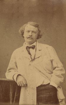 Félix Tournachon, self-portrait, negative 1861-1864; print 1878. Creator: Nadar