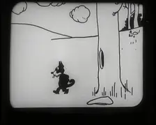 Felix the Cat Cartoon, 1922. Creator: British Pathe Ltd