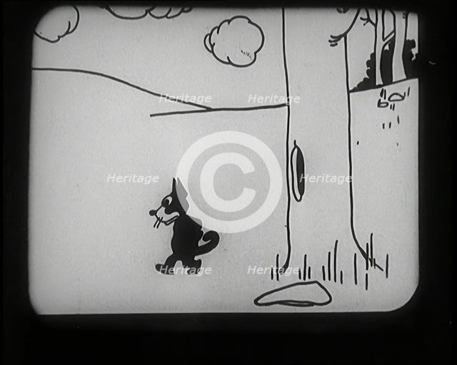Felix the Cat' Cartoon, 1922. Creator: British Pathe Ltd.