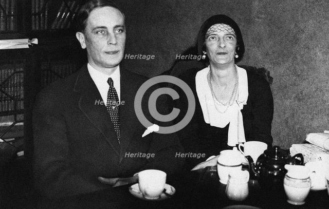 Felix Yusupov and his wife, Princess Irina Alexandrovna of Russia, 1932.