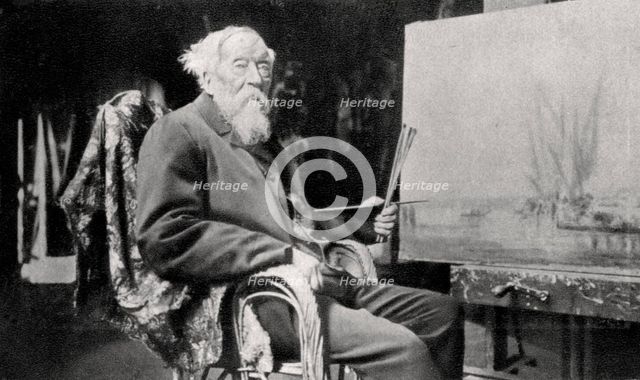 Felix Ziem, French artist, 1905. Artist: Unknown