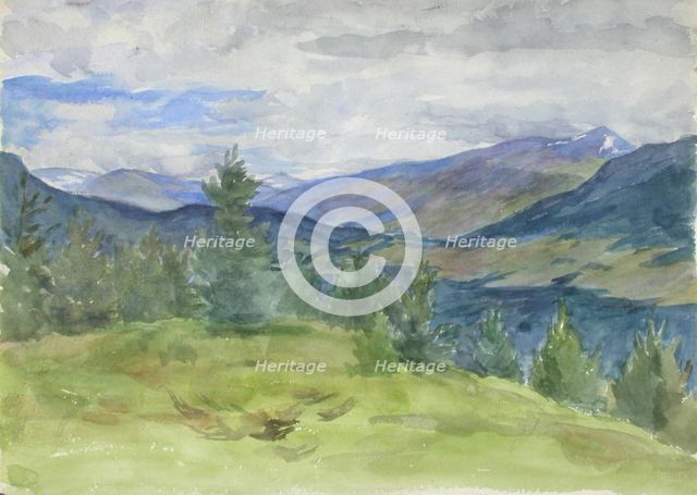 Fell landscape. Creator: Maria Wiik.