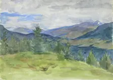 Fell landscape. Creator: Maria Wiik