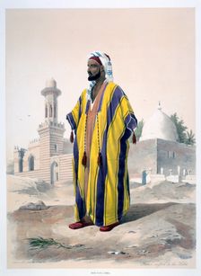 Fellah c1825-1875. Artist: Emile Prisse D'Avennes