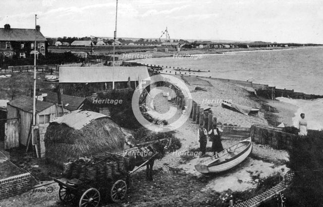 Felpham Beach, near Bognor Regis, West Sussex, early 20th century. Artist: Unknown