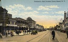 Feltman's, Surf Avenue, Coney Island, New York City, New York, USA, 1916