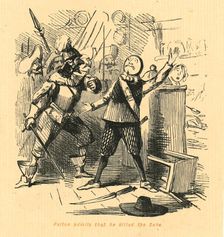 Felton admits that he killed the Duke 1897. Creator: John Leech