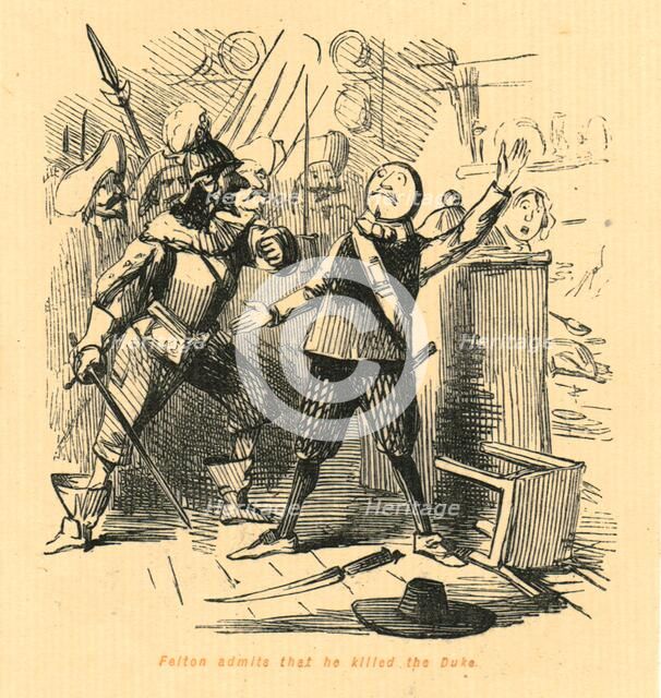 'Felton admits that he killed the Duke', 1897.  Creator: John Leech.