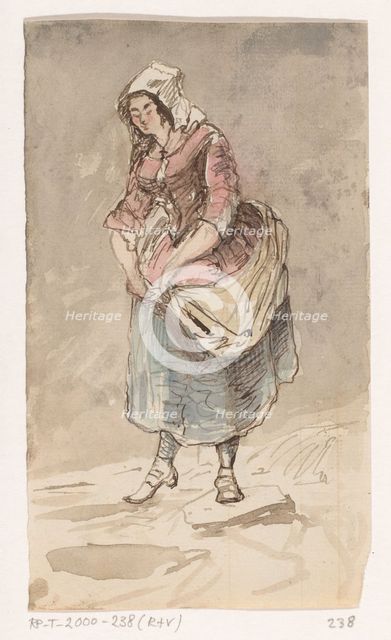 Female, 1840-1880. Creator: Johannes Tavenraat.