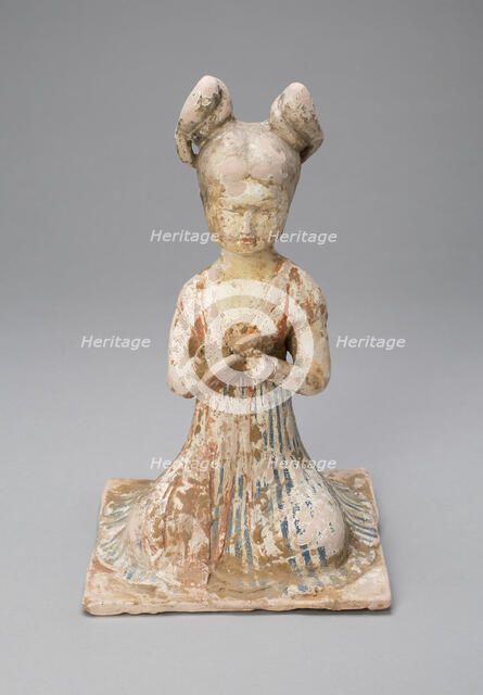 Female Musician, Tang dynasty (A.D. 618-907), late 7th/early 8th century. Creator: Unknown.