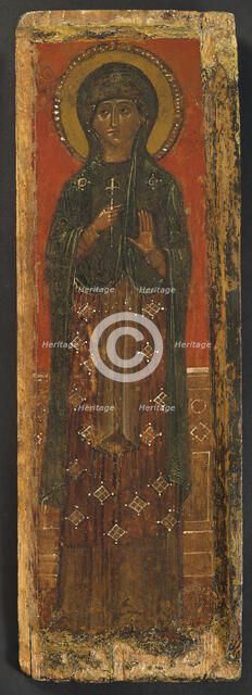 Female martyr saint, c14th century. Creator: Unknown.