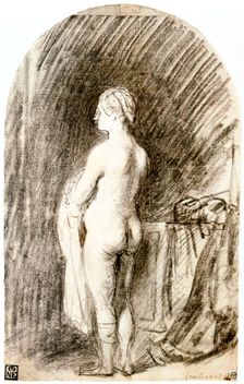 Female Nude 17th century. Artist: Rembrandt Harmensz van Rijn
