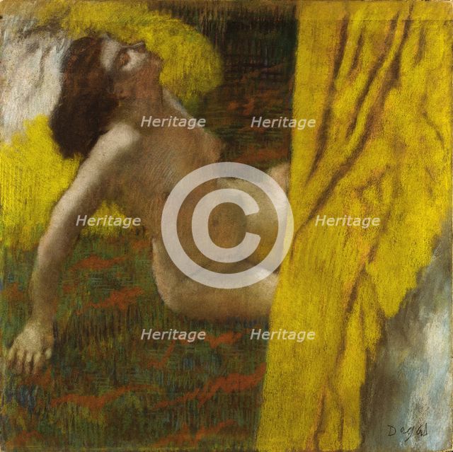 Female nude, ca 1885-1886. Creator: Degas, Edgar (1834-1917).