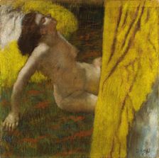 Female nude, ca 1885-1886. Creator: Degas, Edgar (1834-1917)