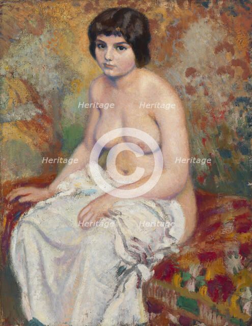 Female Nude. Creator: Georges Lemmen.