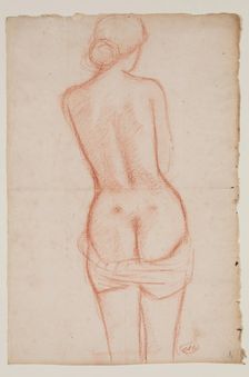 Female Nude, between 1861 and 1944. Creator: Aristide Maillol