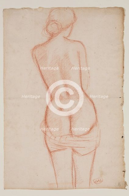 Female Nude, between 1861 and 1944. Creator: Aristide Maillol.