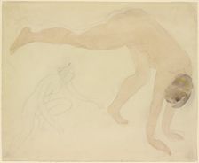Female nude, c1860-1900. Creator: Auguste Rodin