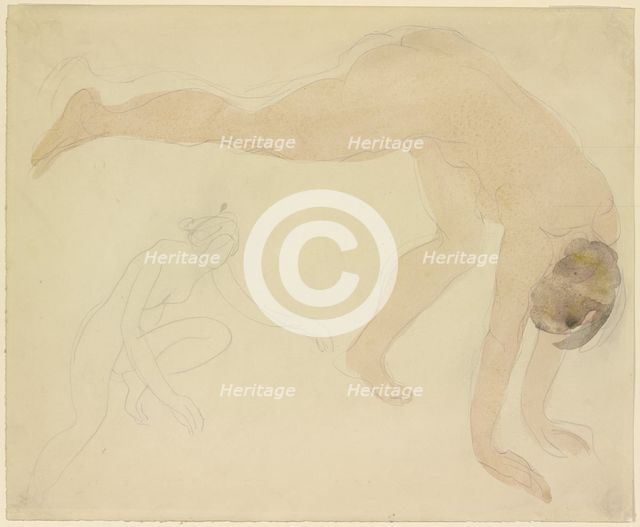 Female nude, c1860-1900. Creator: Auguste Rodin.
