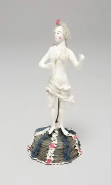 Female Nude, France, 1700/50. Creator: Verres de Nevers