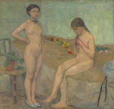 Female Nudes, 1908. Creator: Soren Onsager