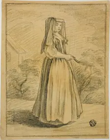 Female Novice, n.d. Creator: Unknown