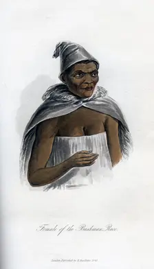 Female of the Bushman Race 1848