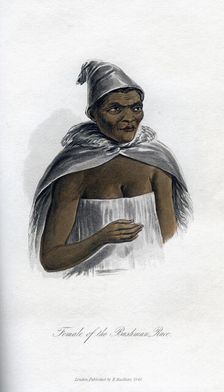 Female of the Bushman Race 1848
