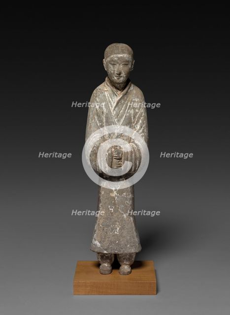 Female Attendant (Tomb Figurine), c. 2nd Century BC. Creator: Unknown.