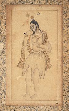 Female Ascetic (recto), c1600 (recto) Creator: Unknown