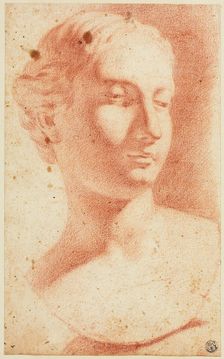 Female Bust, 1666-1712. Creator: Pietro Dandini