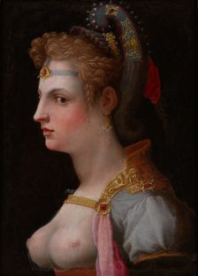Female Bust-Venus Victrix, between 1565-1575. Creator: Michele Tosini