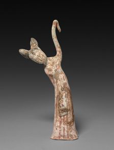 Female Dancer: Tomb Figurine, 2nd half 7th Century. Creator: Unknown
