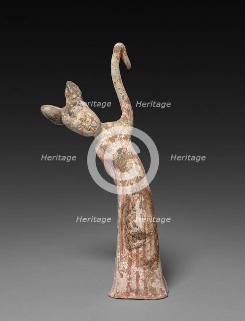 Female Dancer: Tomb Figurine, 2nd half 7th Century. Creator: Unknown.