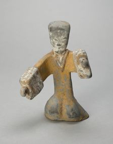 Female Dancer (Tomb Figurine), Western Han dynasty (206 B.C.-A.D. 9), c. 2nd century B.C. Creator: Unknown