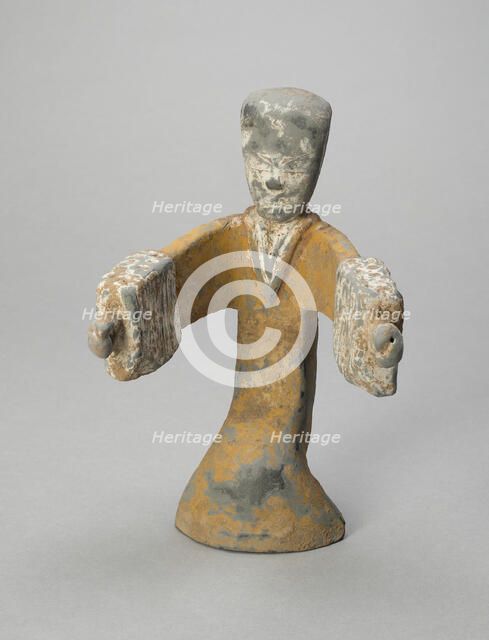 Female Dancer (Tomb Figurine), Western Han dynasty (206 B.C.-A.D. 9), c. 2nd century B.C. Creator: Unknown.