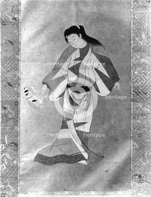 Female Dancer with a Fan, perhaps 18th century or 19th century. Creator: Unknown.
