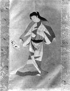 Female Dancer with a Fan, perhaps 18th century or 19th century. Creator: Unknown