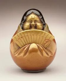 Female Daruma Doll, 19th century. Creator: Unknown