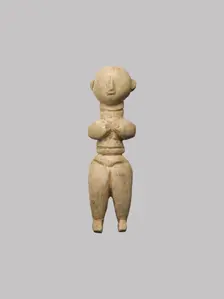 Female Fertility (?) Figure, Iran, 5000 B.C.- 9th century A.D.. Creator: Unknown