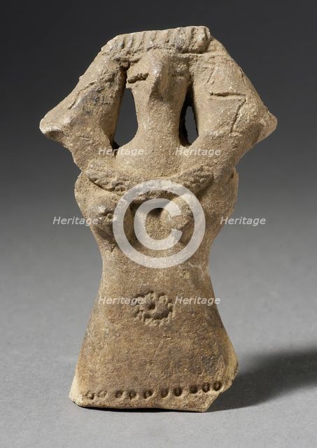 Female Fertility Figurine, Second Intermediate Period, 1640-1532 BCE. Creator: Unknown.