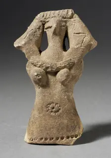 Female Fertility Figurine, Second Intermediate Period, 1640-1532 BCE. Creator: Unknown
