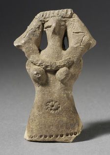 Female Fertility Figurine, Second Intermediate Period, 1640-1532 BCE. Creator: Unknown