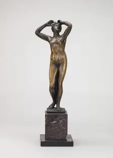 Female Figure with Raised Arms (a Niobid?), c. 1520/1530. Creator: Unknown