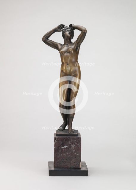 Female Figure with Raised Arms (a Niobid?), c. 1520/1530. Creator: Unknown.
